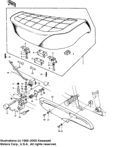 Z1 Seat / chain cover