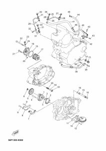 XT660Z (ABS) Маслонасос