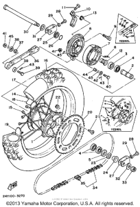  Переднее колесо