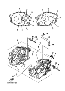  Картер двигателя