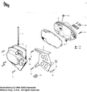 Крышки двигателя