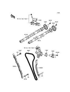 ZX1400 Распред вал