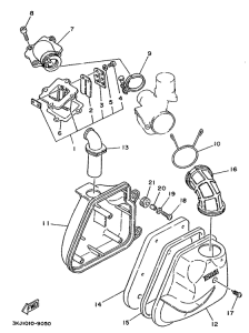 CY50 Впускная система