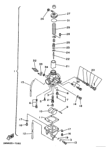 SR125 Карбюратор
