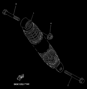 YN100 Задняя подвеска