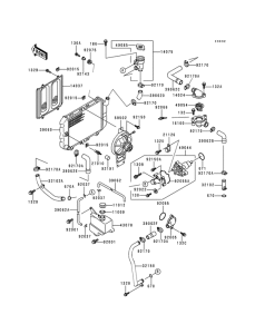 EX250 Радиатор