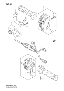 AN650 (ABS) Рулевой переключатель
