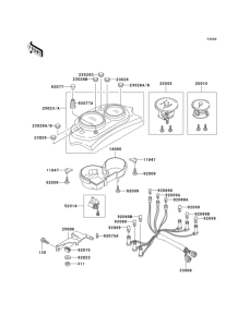 KLE250 Приборы
