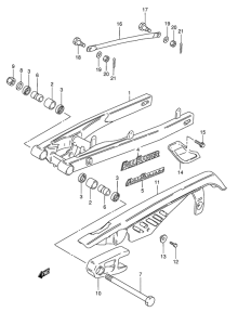 TS50 Маятник задний