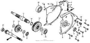 CH125 Трансмиссия