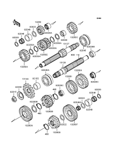 ZX1200 Трансмиссия