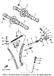 FJ600LC Camshaft-chain