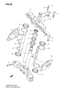 GSF650 Траверса нижняя