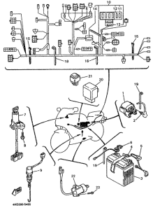 YZF750R Электрика 2