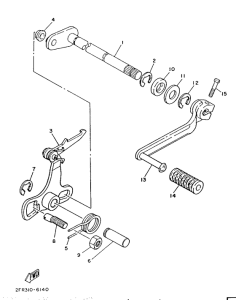 RD50 Вал переключения