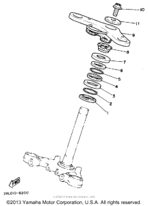 YSR50D Управление