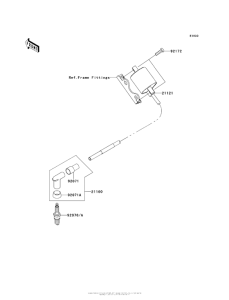 AX125 Система зажигания