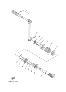TTR90V Стартер