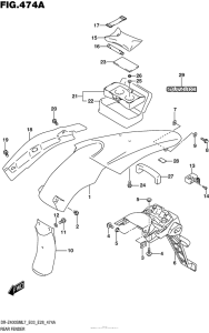  Задний бампер