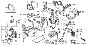 VT600CD Battery + battery box