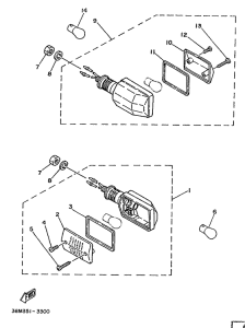 DT50MX Поворотники