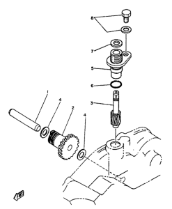 TZR125 Тахометр
