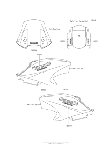 KLE650 Decals (White)(Fgf)(Cn)