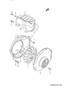 AJ50 Вентилятор охлаждения