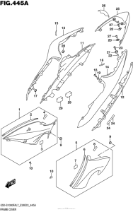 GSX-S1000F (ABS) Frame Cover (Pgz,av4)