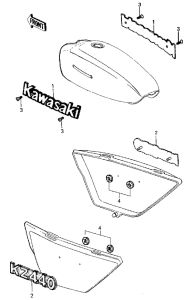 KZ440 Наклейки