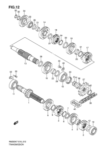 RM250 Трансмиссия