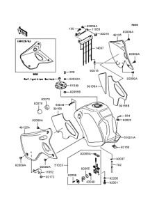 KL110 Топливный бак