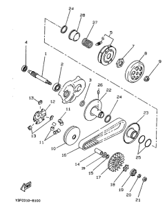 CW50 Сцепление