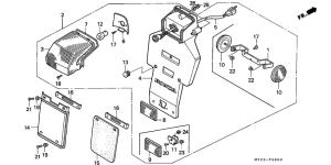 NX500 Taillight unit ass`y