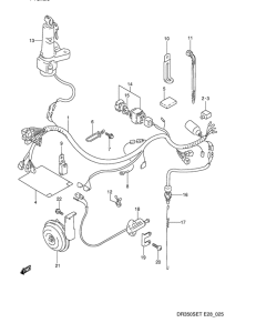 DR350 Жгут проводов