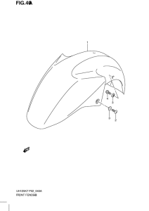 UH125 Переднее крыло