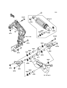 ZR1000 Подвеска  /  амортизатор