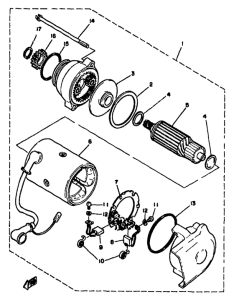 XS1100 Стартер