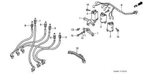 GL1500SE Катушка зажигания