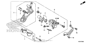  Задний суппорт