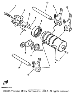 TW200A Копирный вал