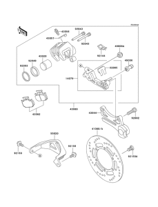  Передний суппорт