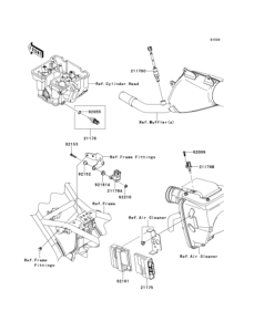 KLX250 Инжектор