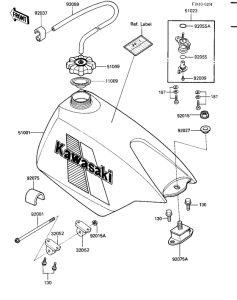 KX500 Tank fuel