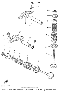 TW200W Клапана