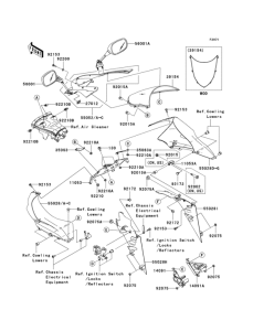 ZX1000 Обтекатели