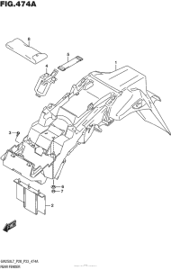 GW250 Задний бампер