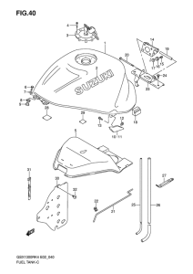 GSX1300R Tank fuel