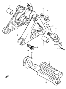 RG50 Подножки