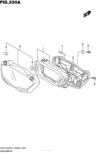 GSX-S1000F (ABS) Speedometer (Gsx-S1000Fal7 E28)